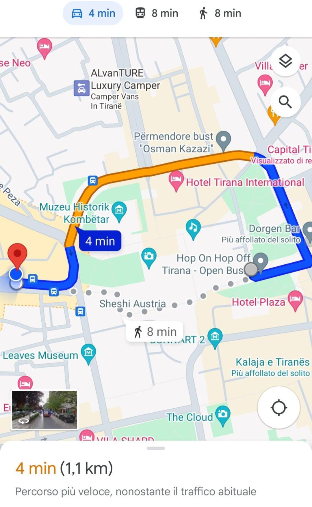 Apartament Center Tiran Dış mekan fotoğraf