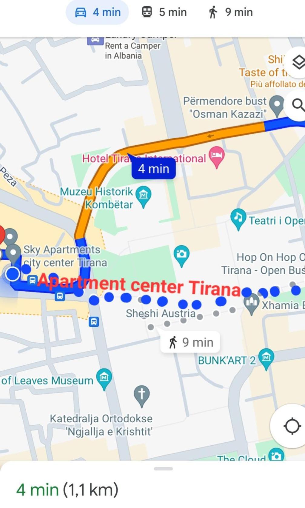 Apartament Center Tiran Oda fotoğraf